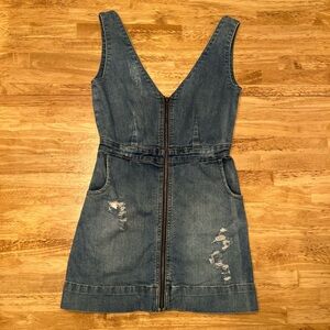 Vintage Carmar Denim Mini Dress